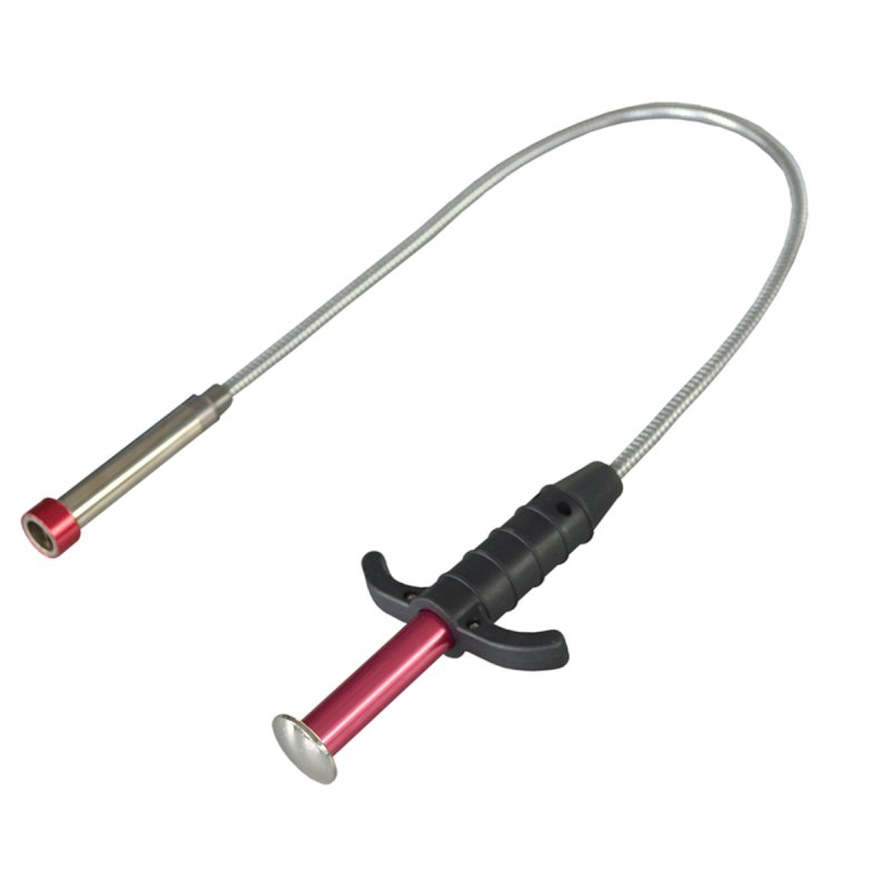 WDK-65114  Захват гибкий цанговый 670 мм с магнитом и светодиодной подсветкой. Wiederkraft