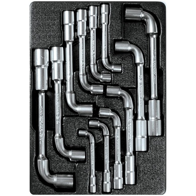 KING TONY Набор торцевых ключей L-образных, ложемент, 12 предметов KING TONY 9-1812MR