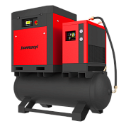 HRS-941300TD5 Винтовой компрессор с ресивером и осушителем Harrison: 1300 л/мин, 10 бар, 11 кВт, 500