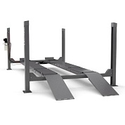 Подъемник четырехстоечный Launch TLT-440WF (с траверсой) Серый