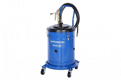 Установка электрическая для раздачи густой смазки с баком, 25 л NORDBERG NO5125