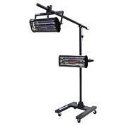 OPT-F22 Двухкассетная мобильная ИК сушка на двухсекционной стойке OPTIMUS