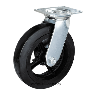 SCd 42 Большегрузная поворотная колесная опора ч.р. д100 (VILS)