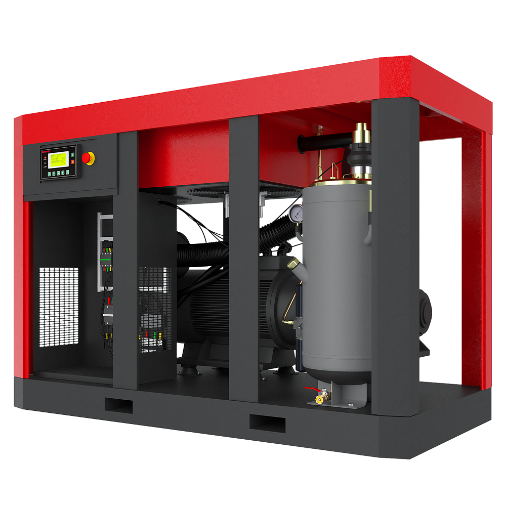 HRS-9524000 Винтовой компрессор с прямым приводом Harrison: 24000 л/мин, 8 бар, 132 кВт