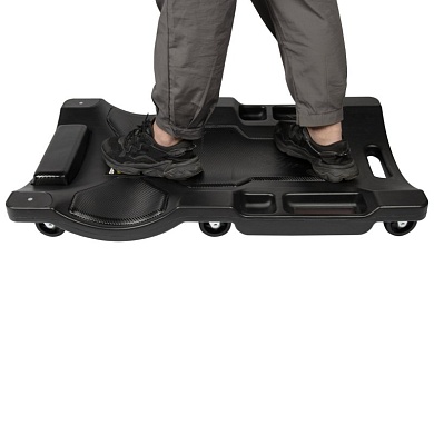 OPT-37185 Лежак ремонтный, подкатной, пластиковый, 37" OPTIMUS