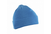 ENZ Шапка вязаная синяя универсальный размер