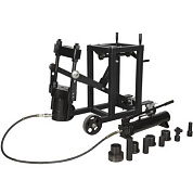 WDK-TKS75M Выпрессовщик шкворней (шкворнедав) гидравлический 75т. С рамой и ручным гидронасосом