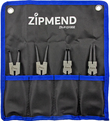 Набор съёмников стопорных колец L-180мм, 4 предмета, ZIPMEND