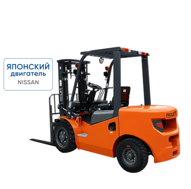 Бензиновый погрузчик CPQD30-RC1K2 с японским двигателем и тремя линиями гидравлики