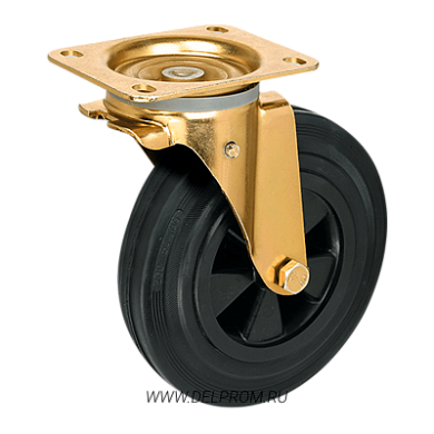 SCM 80 Усиленная поворотная колесная опора ч.р. д200 (VILS)