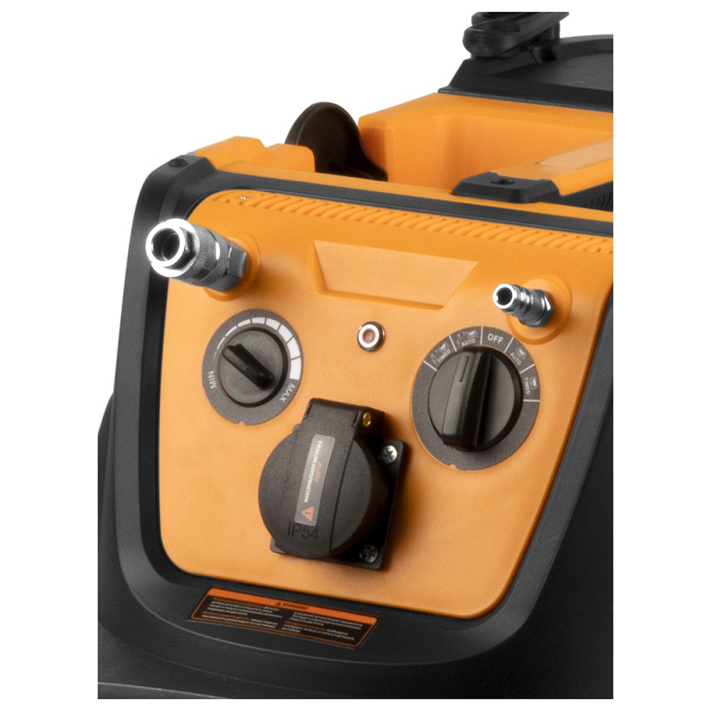 WDK-DUSTER EP+ Промышленный пылесос 1600 Вт / 40 л, с подключением электро и пневмоинструмента