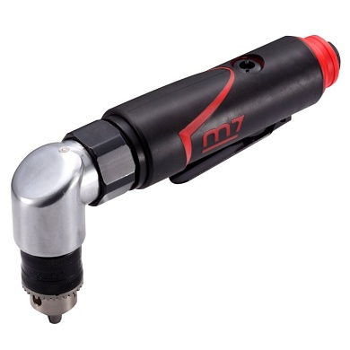 Дрель пневматическая 10 мм, 1900 об/мин., угловая MIGHTY SEVEN QE-634