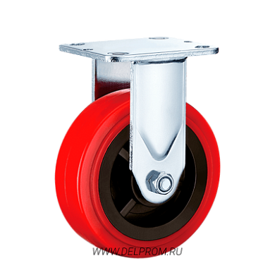 FCpn 63 Колесная опора большегрузная полиуретановая неповоротная д150 (VILS)