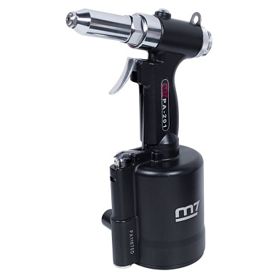 Пневмогидравлический заклепочник для заклепок диаметром 2,4 до 6,4 мм MIGHTY SEVEN PA-201