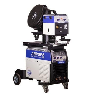 Инверторный сварочный полуавтомат АВРОРА ПРОГРЕСС 350 ПУЛЬС St + аттестат НАКС