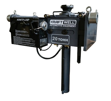 KraftWell KRWTPJ-20P Домкрат ямный (канавный подъемник) г/п 20 т. пневмогидравлический