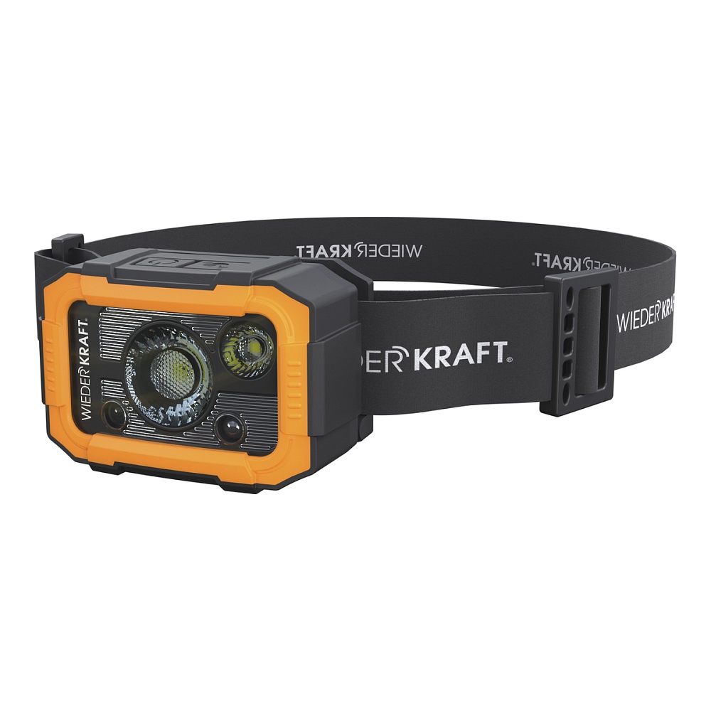 WDK-HLD500 Фонарь налобный светодиодный, 500 Лм, 1500 мАч Wiederkraft