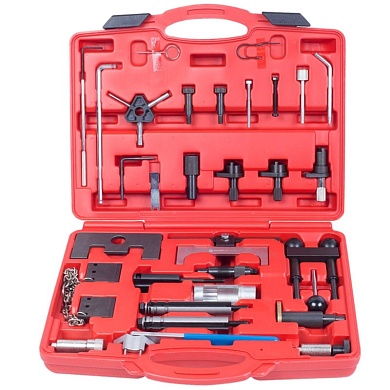 Набор фиксаторов распредвала / коленвала, VAG , кейс, 34 предмета МАСТАК 103-21108C