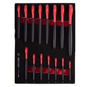 KING TONY Набор рожковых диэлектрических ключей, 7-24 мм, ложемент, 15 предметов KING TONY 9-12FVE15MRV