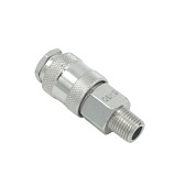 OPT-720SMA Соединение быстросъемное пневматическое с внешней резьбой 1/4" OPTIMUS