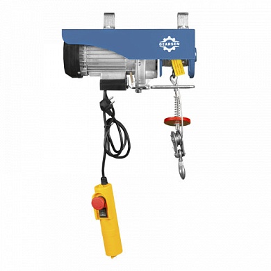 Таль электрическая мини стационарная GEARSEN PA 220В, 600/1200кг, 12/6м