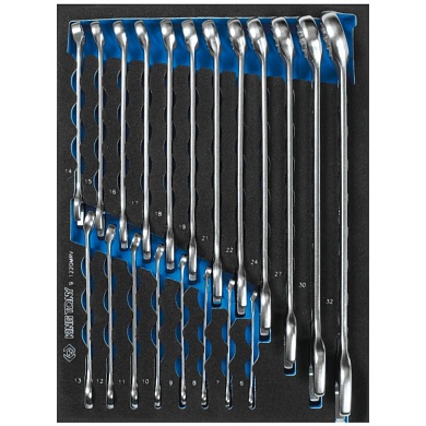KING TONY Набор комбинированных ключей, ложемент, 20 предметов KING TONY 9-12D20MRV