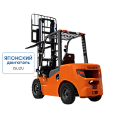 Дизельный погрузчик CPCD15-WS5K2 с японским двигателем и тремя линиями гидравлики