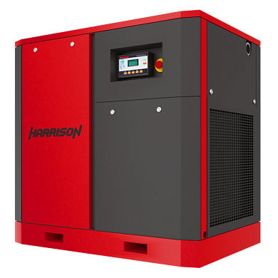 HRS-954500 Винтовой компрессор с прямым приводом Harrison: 4500 л/мин, 10 бар, 30 кВт
