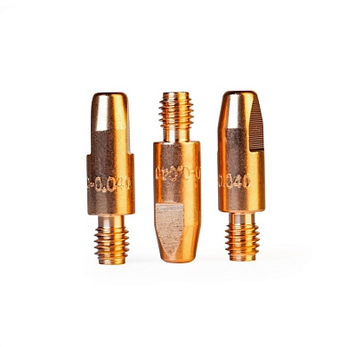 Наконечник гор. п/а M6, d.1,0 мм L28 (тело 8) AL (3шт в упаковке)