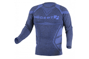 OSTE Термобелье бесшовное - футболка синяя M-L